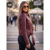 Moteriška bordo spalvos striukė Clarify