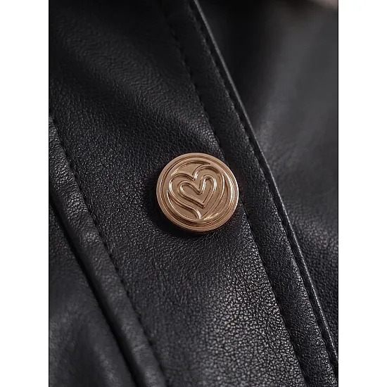 Tempo Women's Black Leather Jacket