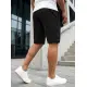 Vyriški juodi sportiniai šortai Novak JS/15K1822/3