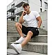 Vyriški juodi šortai Detroit Šortai