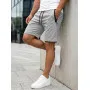 Marabu-merkin vaaleanharmaat miesten shortsit
