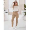 Women's brown trousers Cargo