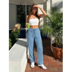 Moteriškos mėlynos kelnės Taylor