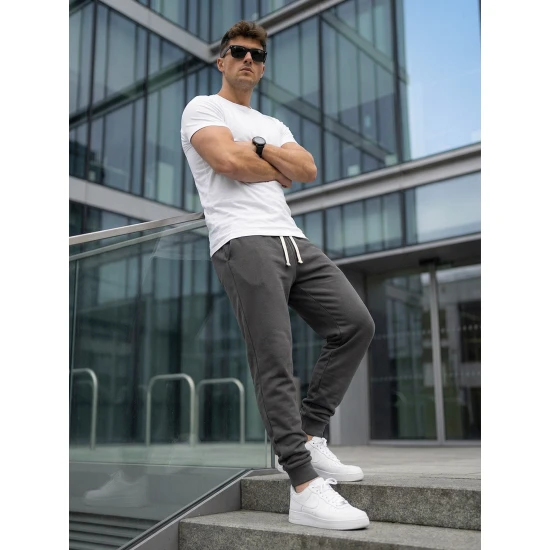 Vyriškos tamisiai mėlynos spalvos kelnės Bold Laisvalaikio kelnės