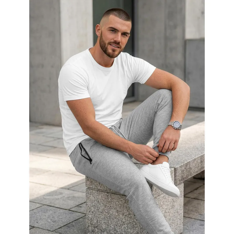 Vyriškos pilkos kelnės Blim Kelnės