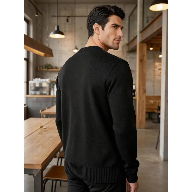 Men's black jumper Wilson