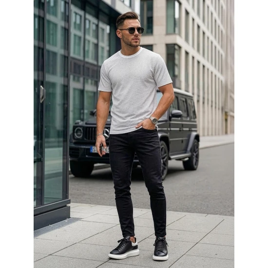 Vyriški balti marškinėliai Cliff Marškinėliai