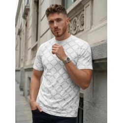 Vyriški balti marškinėliai Jeff