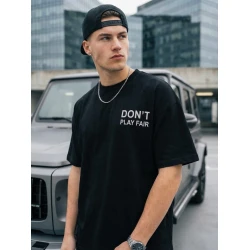 Vyriški juodi marškinėliai Patron