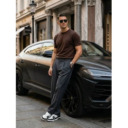 Vyriški rudi marškinėliai Summer