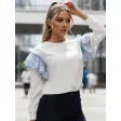 Женский белый джемпер Fancy