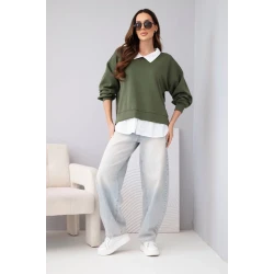 Moteriška chaki palaidinė Liucy