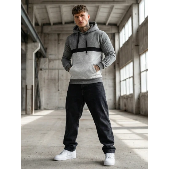 Vyriškas tamsiai pilkas džemperis Ovil JS/8B1319/5