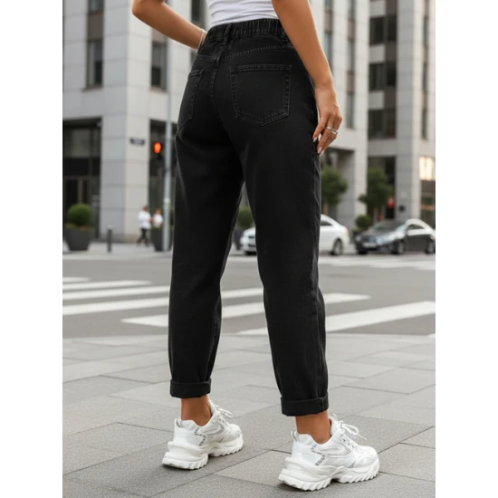 Moteriški juodi džinsai Normi Džinsai ir Jogeriai