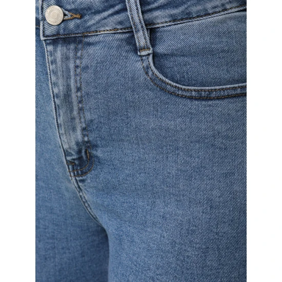 Moteriški mėlyni džinsai Lili Džinsai ir Jogeriai