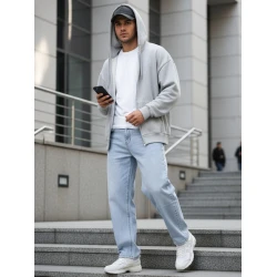 Vyriški šviesiai mėlyni džinsai Akon