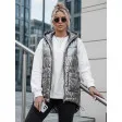 Женский серый блестящий жилет Jess