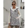 Moteriška balta leopardo rašto liemenė Elmera Moteriškos liemenės
