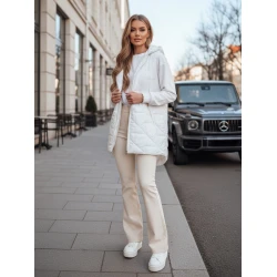 Moteriška baltos spalvos liemenė Demak