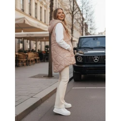 Moteriška šviesiai rožinės spalvos liemenė Demak