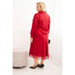 Moteriškas raudonas rinkinys Roma