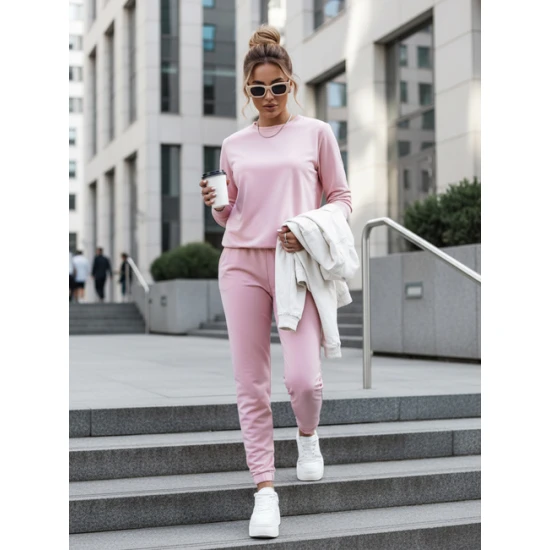 Moteriškas rožinis komplektas Milian Moteriški komplektai