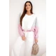Moteriškas dviejų spalvų laisvalaikio komplektas su tamsiai rožiniu intarpu Gabi Moteriški komplektai