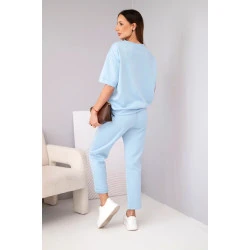 Naisten vaaleansininen Elite-asukokonaisuus