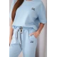 Moteriškas šviesiai mėlunas komplektas Elite Moteriški komplektai