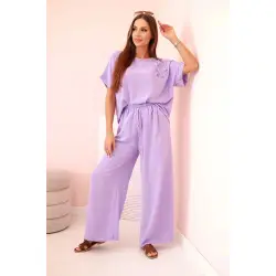 Moteriškas šviesiai violetinis komplektas Aqua