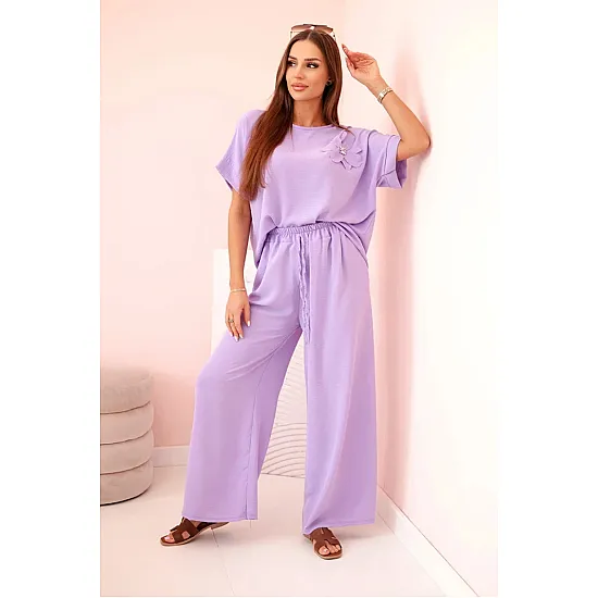 Moteriškas šviesiai violetinis komplektas Aqua