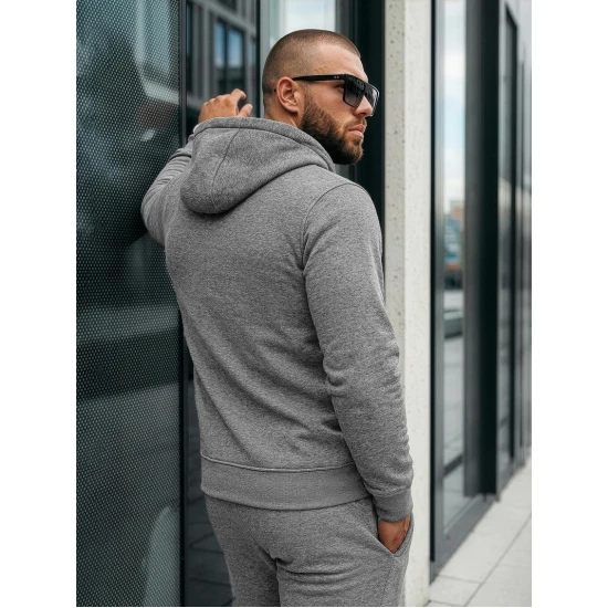 Tamsiai pilkas vyriškas sportinis kostiumas Pazar AX0379