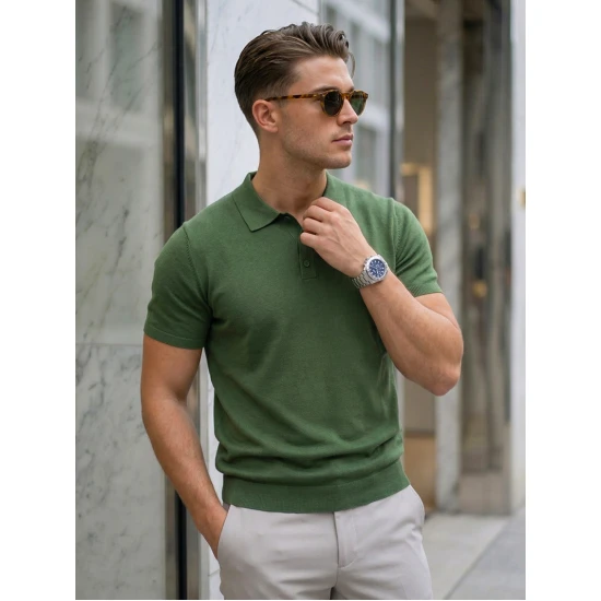 Vyriški žali polo marškinėliai Vibe POLO marškinėliai