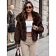 Beverly Women's Dark Brown Winter Jacket