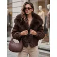 Beverly Women's Dark Brown Winter Jacket