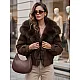 Beverly Women's Dark Brown Winter Jacket