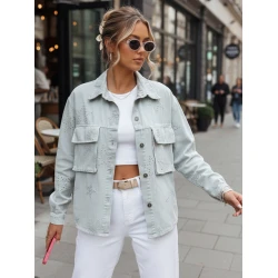 Szara kurtka przejściowa Shine