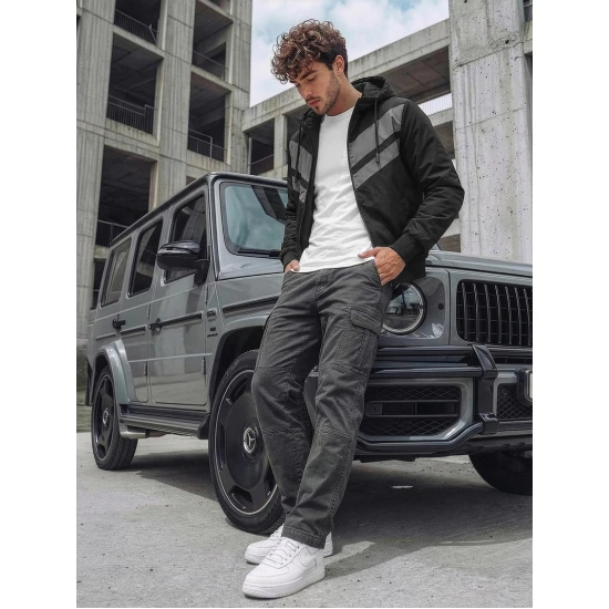 Vyriška juoda dvipusė striukė Conrad Vyriškos Striukės ir Paltai