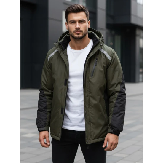 Vyriška chaki slidinėjimo striukė Atlant