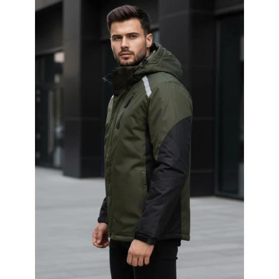 Vyriška chaki slidinėjimo striukė Atlant