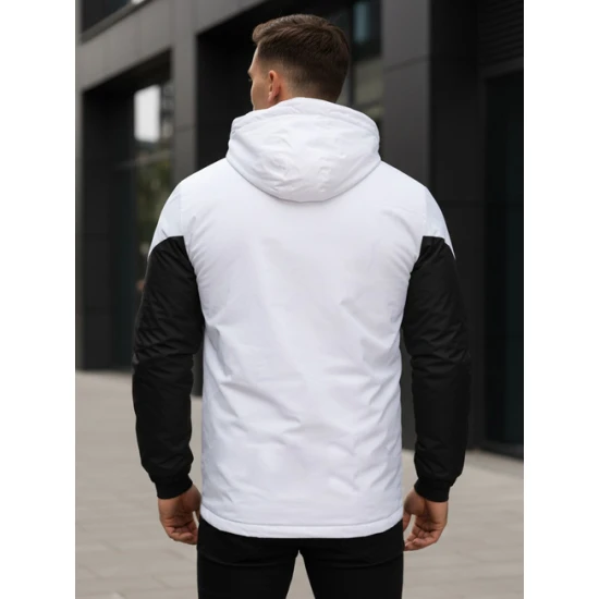 Vyriška balta slidinėjimo striukė Atlant