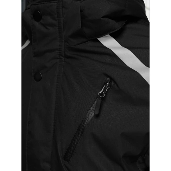 Vyriška juoda slidinėjimo striukė Atlant