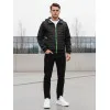 Miesten musta hupullinen takki Bastin TX4394