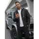 Juoda vyriška striukė su gobtuvu Kidol JS/8M985/392