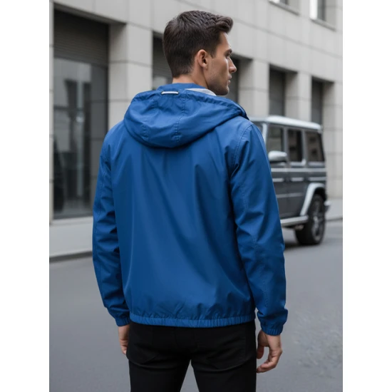 Vyriška plona mėlyna striukė Doran Rudeninės / Pavasarinės