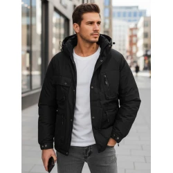 Vyriška juoda striukė Coper