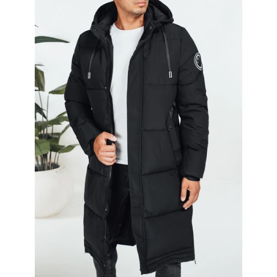 Vyriška juoda žieminė striukė Master