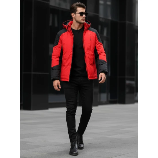 Vyriška raudona slidinėjimo striukė Royal