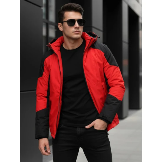 Vyriška raudona slidinėjimo striukė Royal