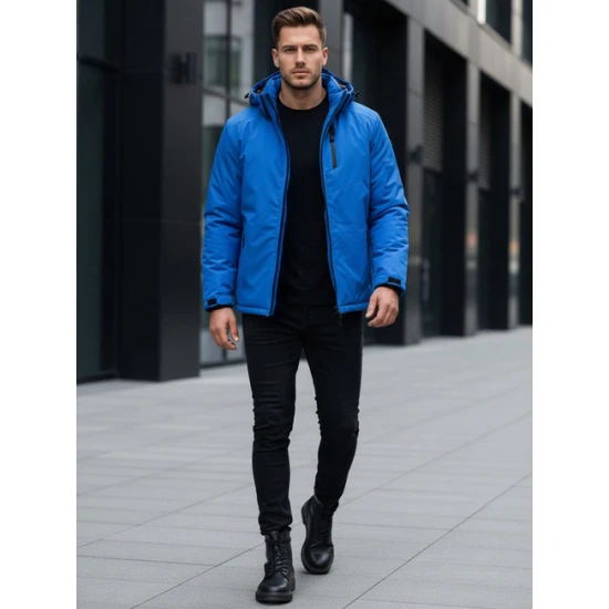 Vyriška mėlyna slidinėjimo striukė Falcon